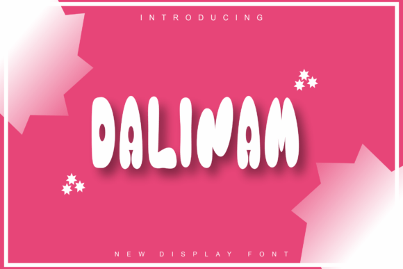 Dalinam: Bold, Fun Typography for Playful Designs