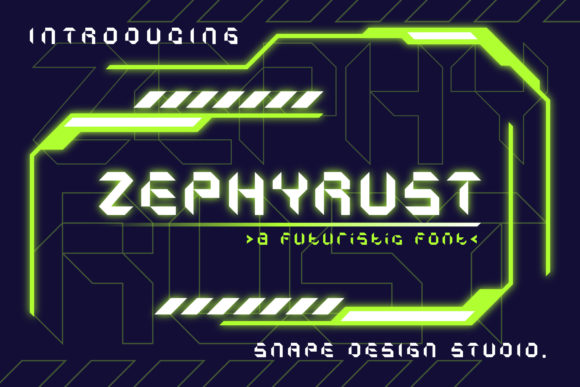Designing for Tomorrow: The Zephyrust Font Family