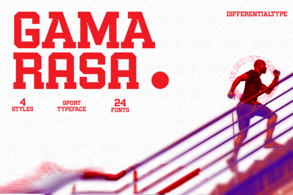 Gama Rasa: A Bold Typeface for the Modern Edge