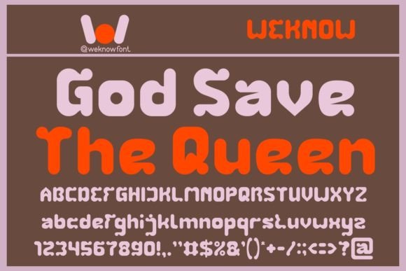 God Save the Queen: A Royal Display Typeface for Bold Brands