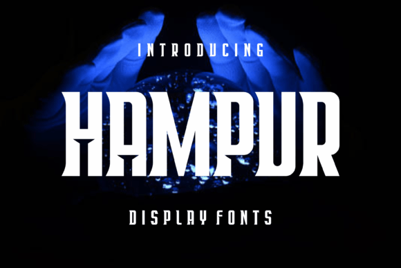 Hampur: The Playful Retro Display Font for Standout Projects