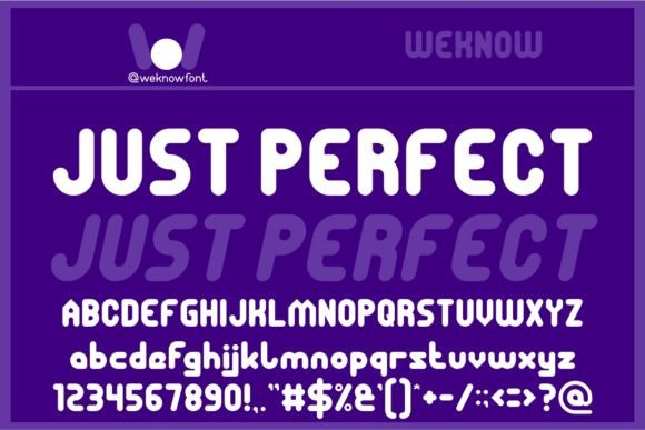 Just Perfect: A Techno-Sci-Fi Font for Modern Creators