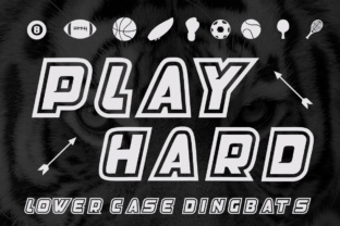 Play Hard: A Font That Brings Athletic Energy to Your Designs
