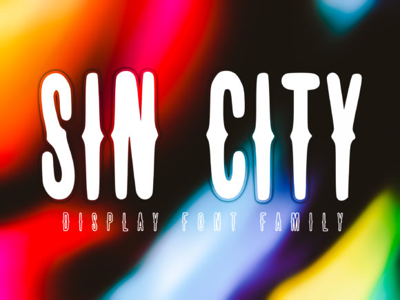 Sin City: A Bold Typeface for Unforgettable Visuals