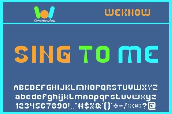 Sing to Me: The Display Font for Modern Brands