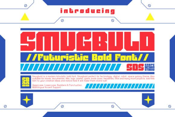 Smugbuld: The Bold Typeface for Future-Focused Projects