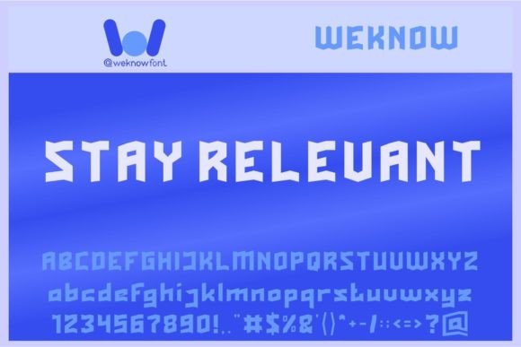 Stay Relevant: The Display Font for Modern Branding