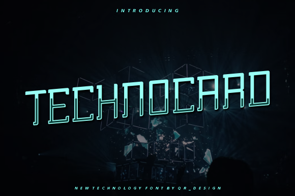 Technocard: A Modern Font for Bold Branding Projects