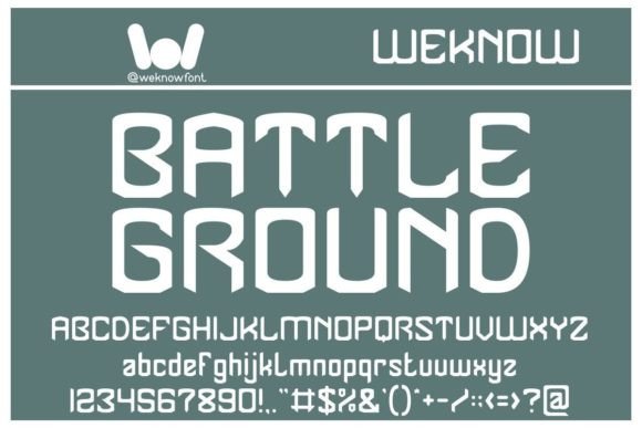 Why Battle Ground is the Modern Gothic Display Font for Bold Brands